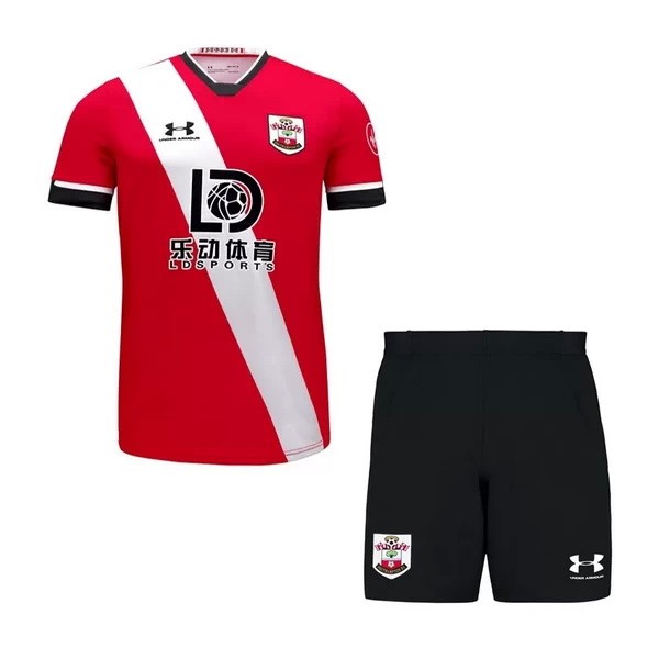 Camiseta Sunderland Replica Primera Ropa Niños 2020/21 Blanco Rojo